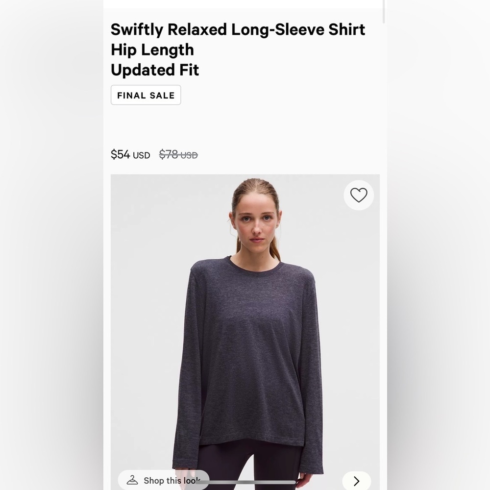 Lululemon shirt